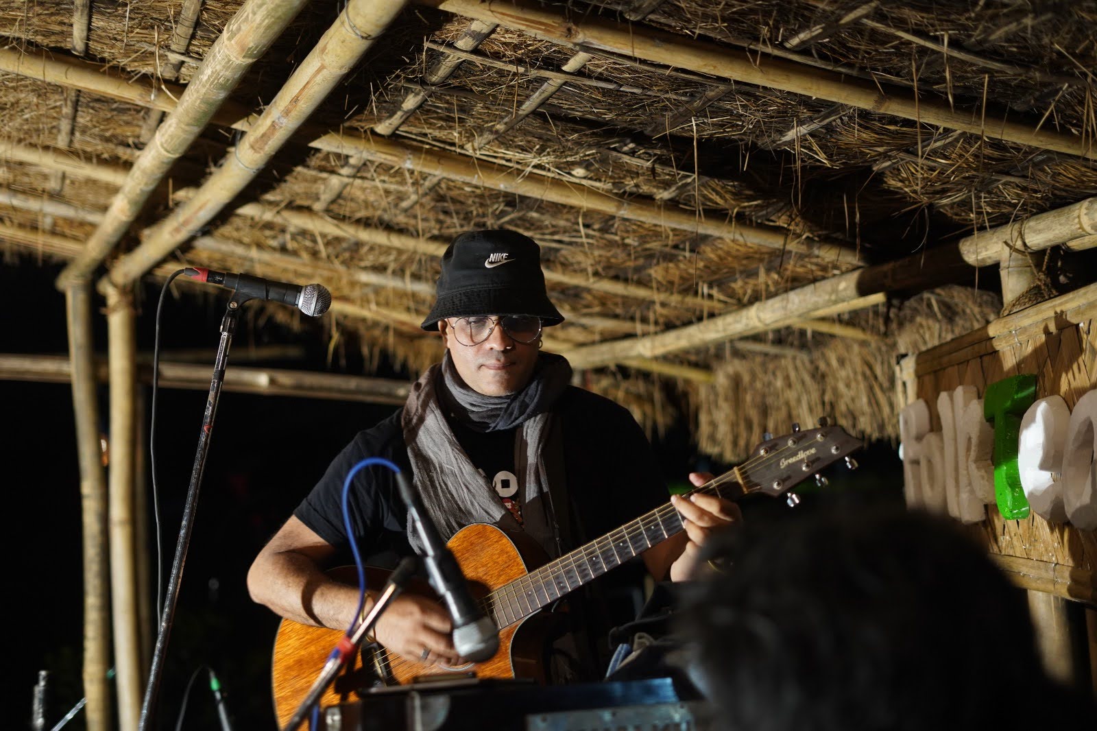 Joi Barua performing live at FolkTea